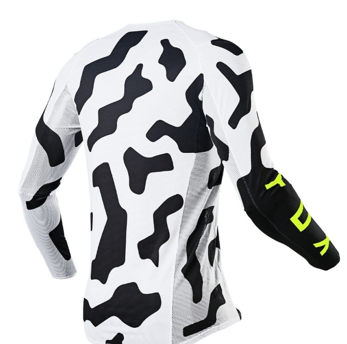 Fox Flexair Psycosis MX Jersey (Black/White)