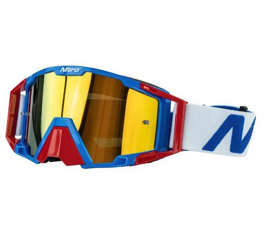 Nitro NV-100 Googles Blue/White/Red