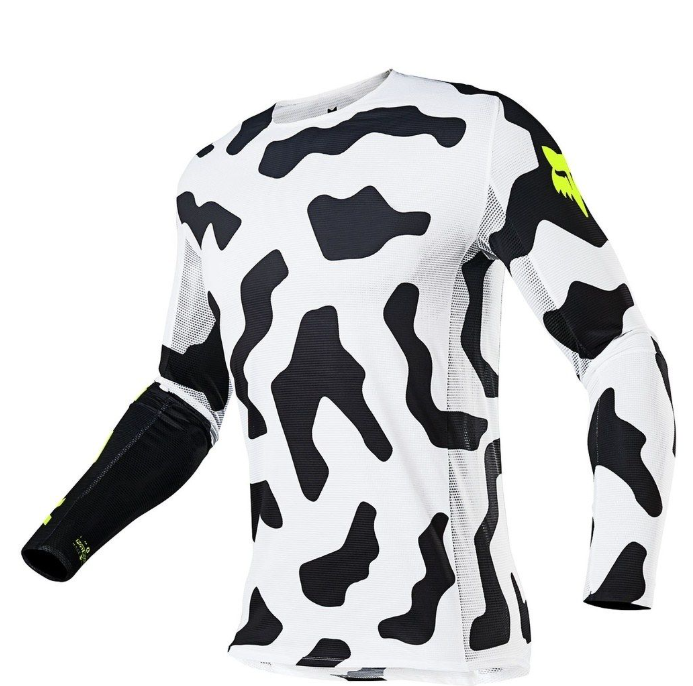 Fox Flexair Psycosis MX Jersey (Black/White)