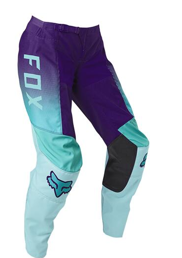 Fox Youth Girls 180 Voke Pant Aqua (Teal/Purple/Black)