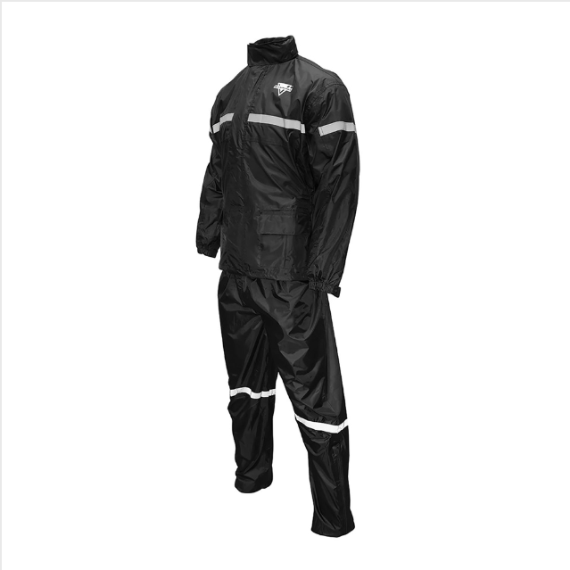 Nelson-Rigg Stormrider 2PC Rainsuit - Black XL