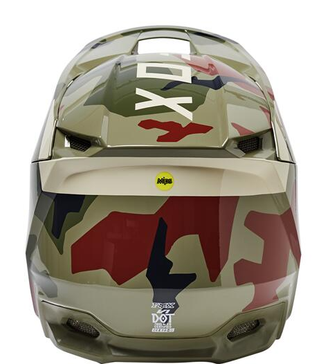 Fox Youth MX Helmet V1 Bnkr (Camo)