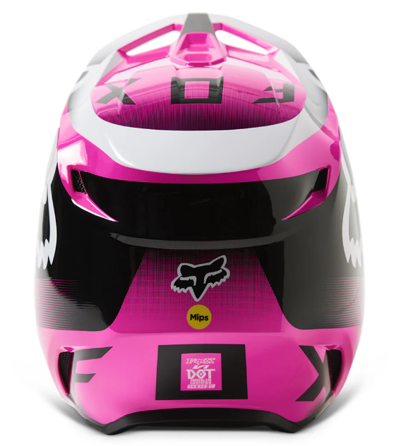Fox Adult Helmet V1 Leed (Pink/White) XXL