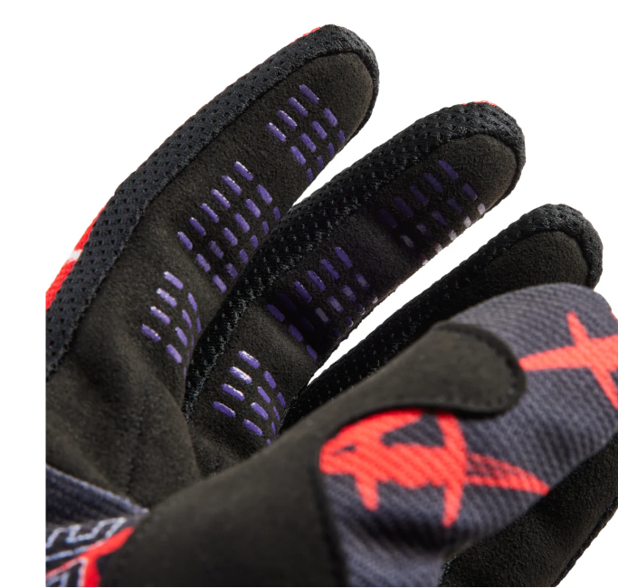 Fox MX Barbed Wire Flow Red Gloves - Small