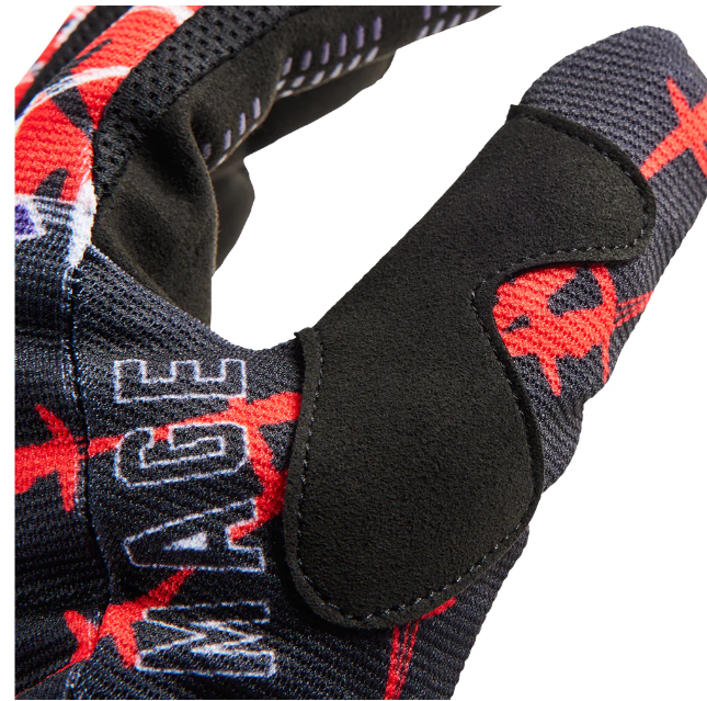Fox MX Barbed Wire Flow Red Gloves - Small