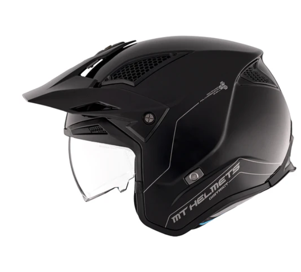 MT District SV S Gloss Black AG Helmet