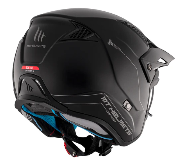 MT District SV S Gloss Black AG Helmet
