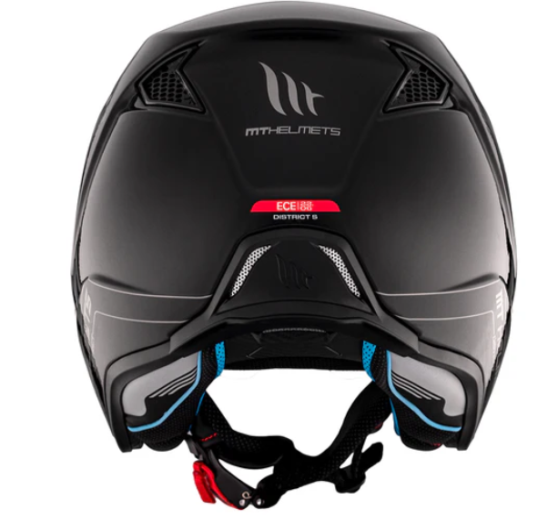 MT District SV S Gloss Black AG Helmet